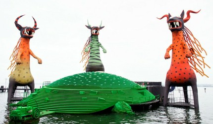 «Волшебная флейта» на Bregenzer Festspiele Bodensee